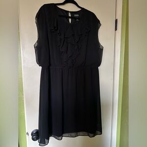 Soho Apparel Black Dress. Size 24.